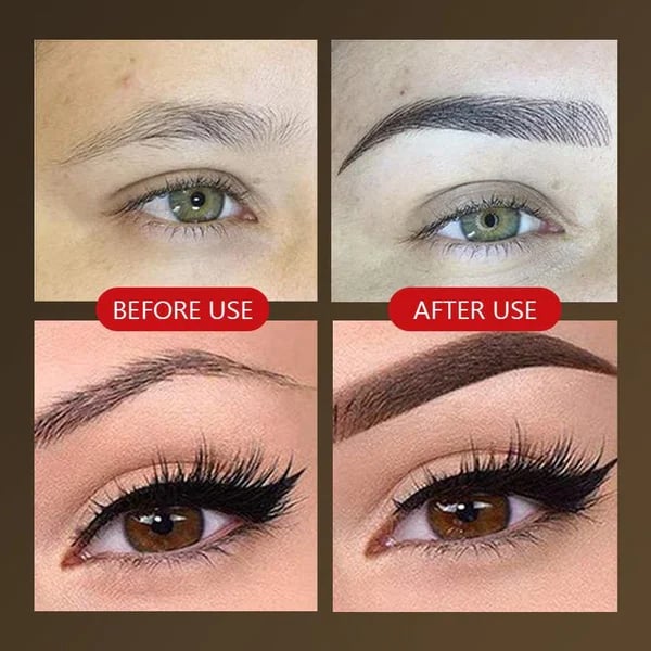 ⏰ Endast nu 49% rabatt!🔥Köp 1 få 1 gratis 💗Vattentät Ögonbrynspenna med Mikrogaffelspets