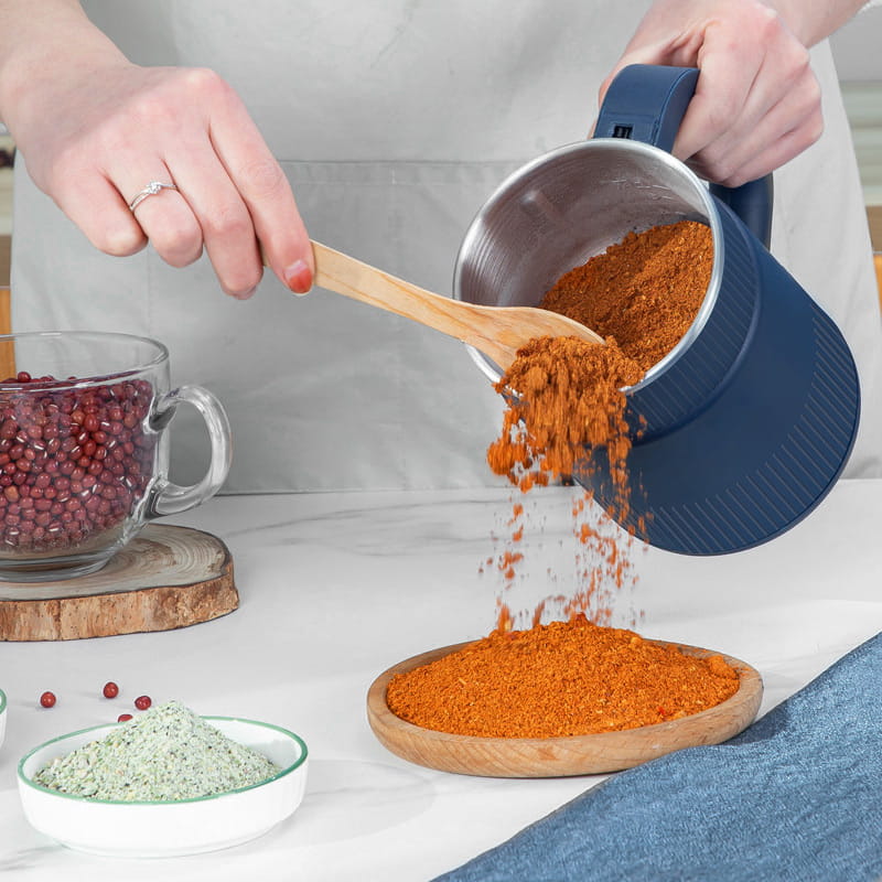 ⏰ Endast nu 49% rabatt!⏰Stor kapacitet Elektrisk höghastighets kross- och malningskopp🧂📦