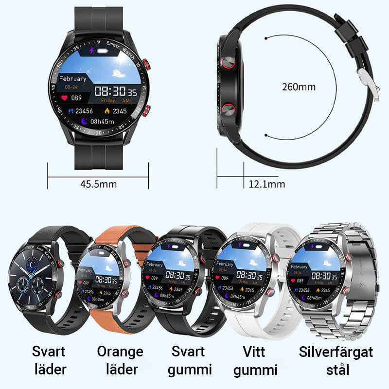 ⏰ Endast nu 49% rabatt!⌚👍Icke-invasiv smart klocka（GRATIS frakt）