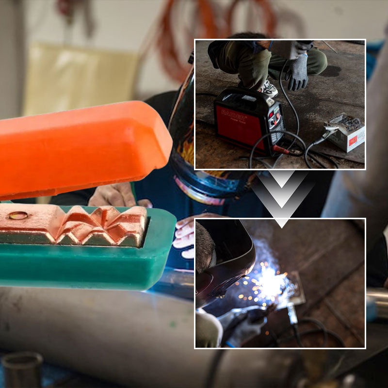 800A Svetselektrod Hållare med Böjd Handtag