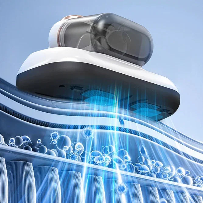 Dammsugare med dubbelbehållare för kvalsterborttagning✈️Fri frakt✈️