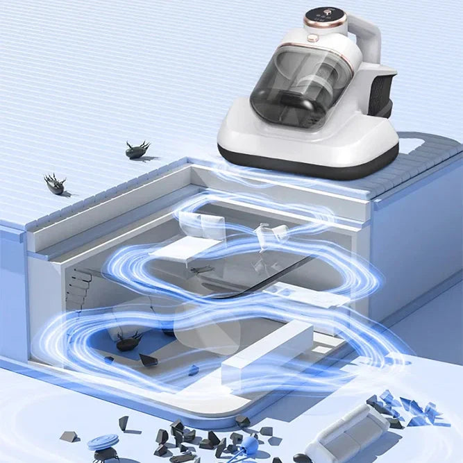 Dammsugare med dubbelbehållare för kvalsterborttagning✈️Fri frakt✈️