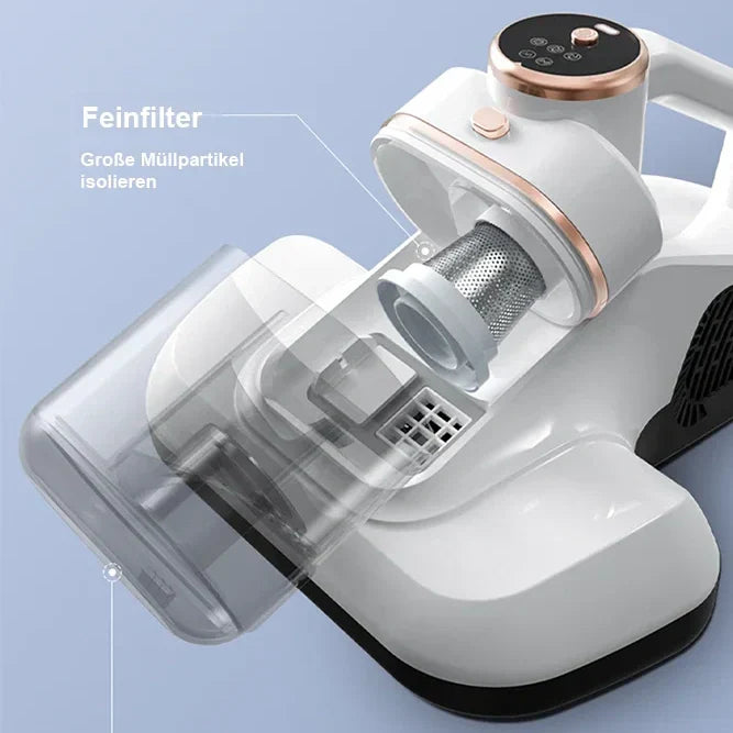 Dammsugare med dubbelbehållare för kvalsterborttagning✈️Fri frakt✈️