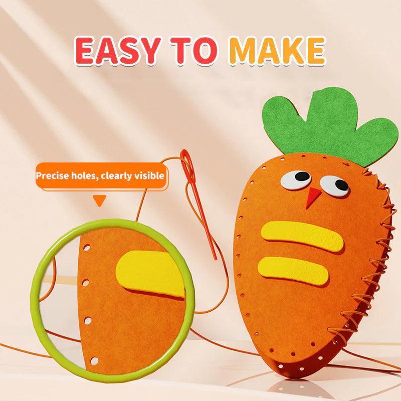 DIY-kit för barn för handarbete och sömnad