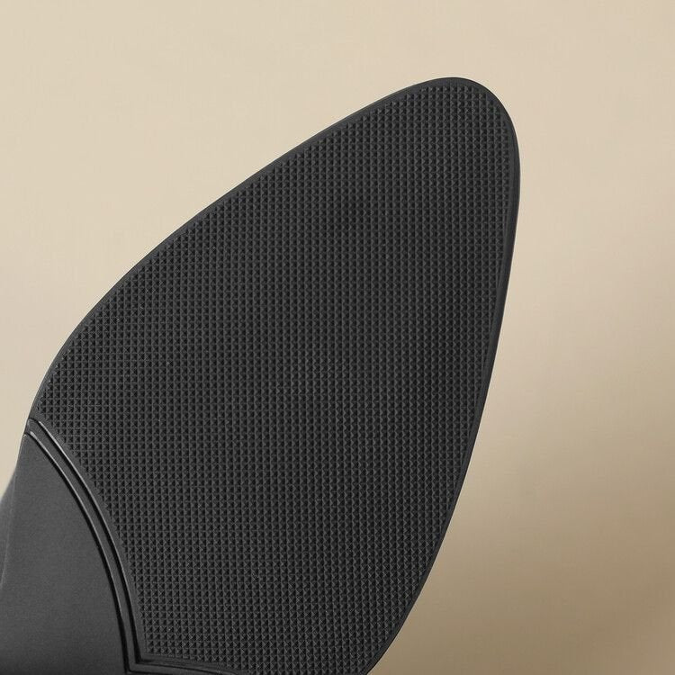 Kvinnors Vintage Spetsiga Slip-ons Mjuka Skor