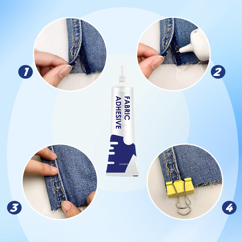 🔥Vattentätt starkt självhäftande lim för tyg