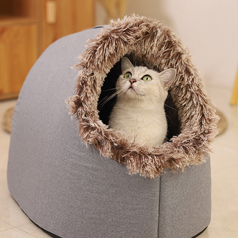 💥 Hot försäljning 🐾 OFFWinter Warm Pet Cave säng