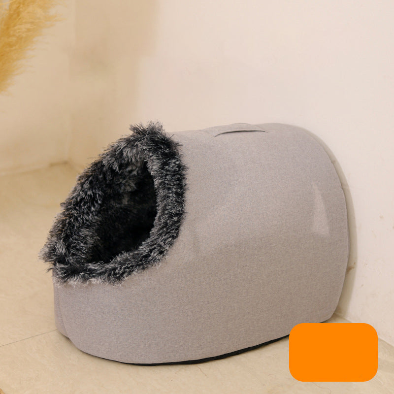 💥 Hot försäljning 🐾 OFFWinter Warm Pet Cave säng