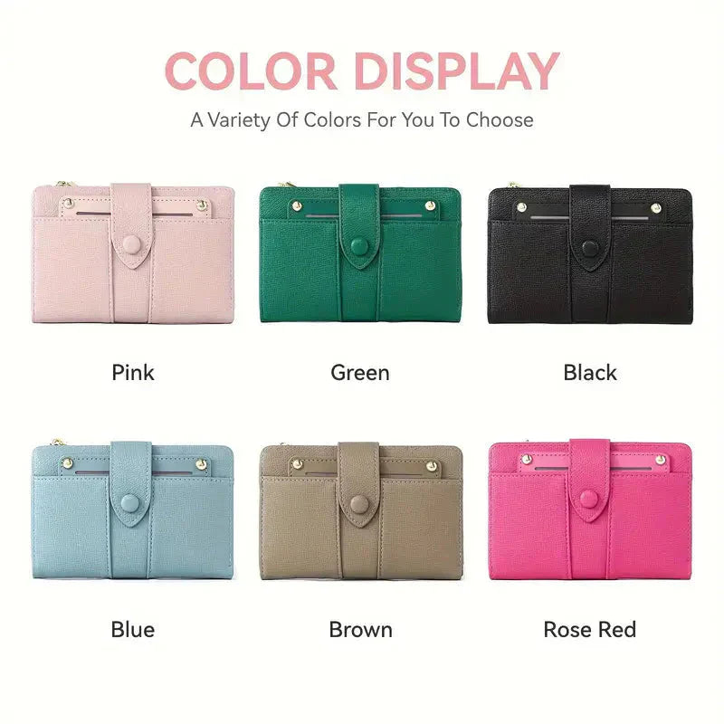 🔥2025 Hot Sale😍Små portföljer Dam läderplånbok (Köp 1 och få 1 gratis)