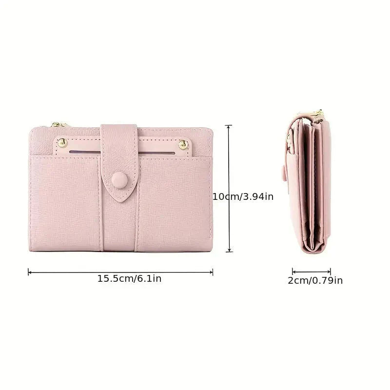 🔥2025 Hot Sale😍Små portföljer Dam läderplånbok (Köp 1 och få 1 gratis)