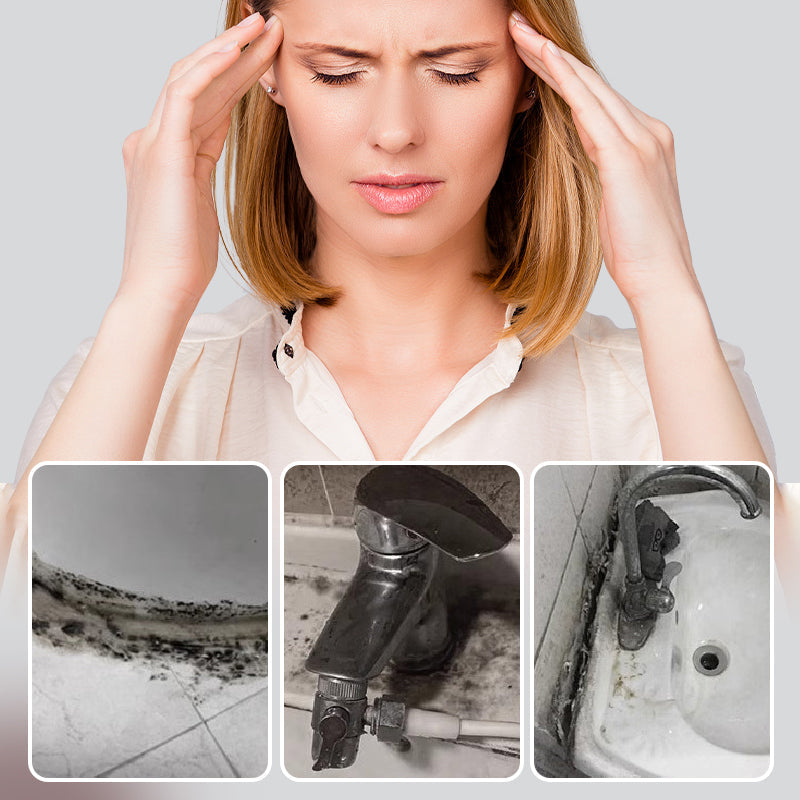 ⏰ Endast nu 49% rabatt!🏠⛏️Vit Silikonfogsskrapa – Multifunktionell, Vattentät & Rostfri Klinga 💦