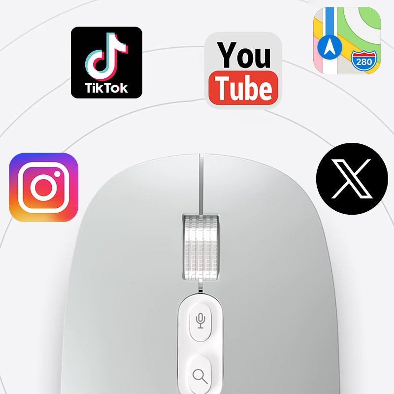 Trådlös AI Smart Röstmus