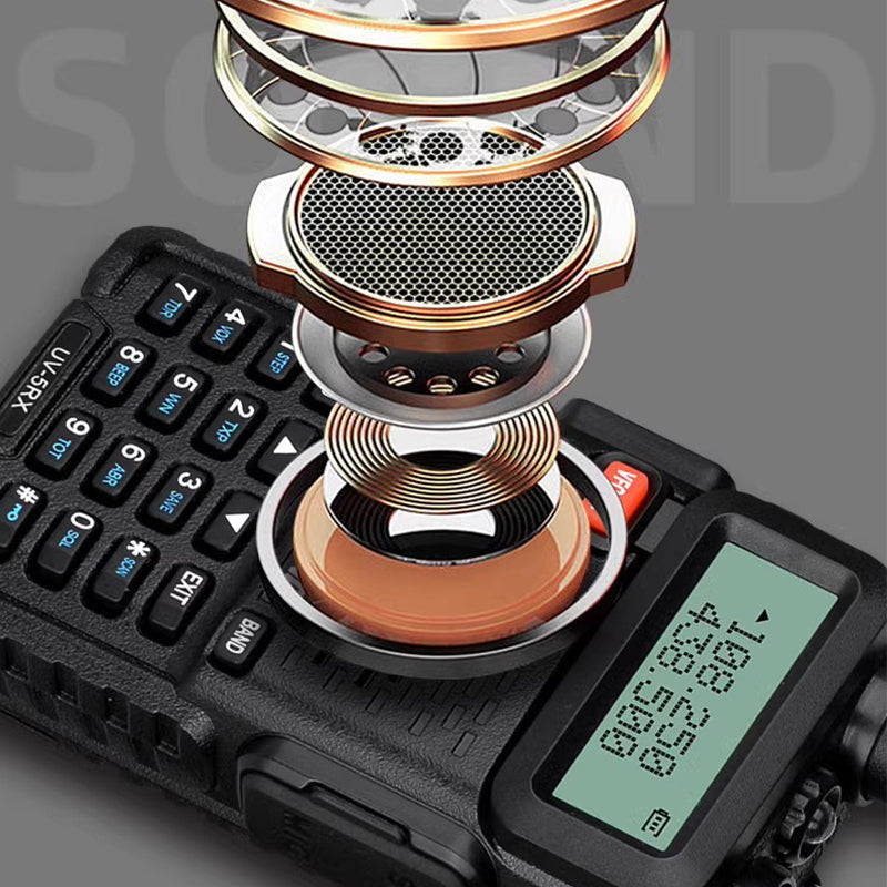 ⏰ Endast nu 49% rabatt!🔥📡 UV-5R Hamradio Långdistans UV5R Two-Way Radio Dualband Walkie-Talkie