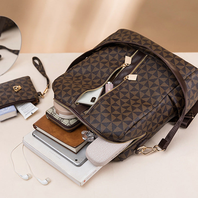 💜 KAMPANJ Sista dagen - 50% rabatt💜Fashionable axelväska med stor kapacitet