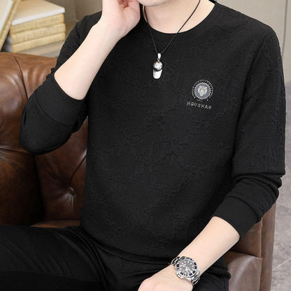 Rundhalsad Lättvikts T-Shirt för Herr