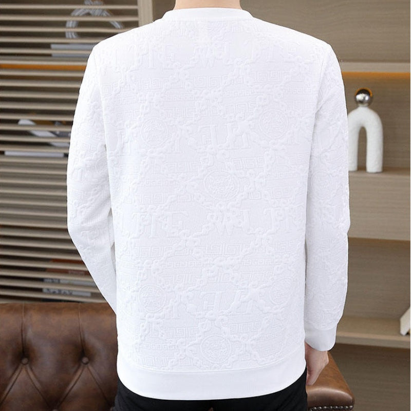 Rundhalsad Lättvikts T-Shirt för Herr