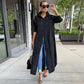 Casual Long Sleeve Maxi Shirt Dresses for Women