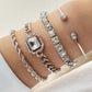 Elegant Twist Bracelet Set for Women