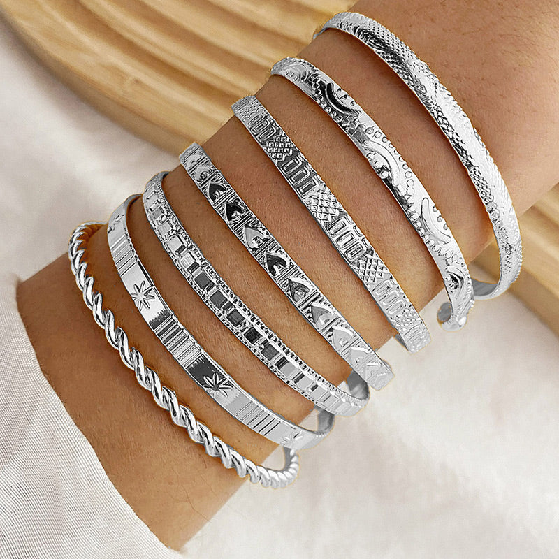 Elegant Twist Bracelet Set for Women