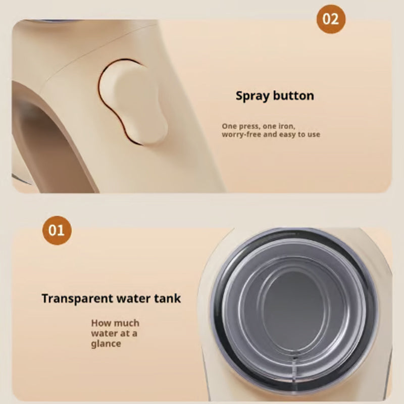 🎁Varm rabat✨Bärbar handhållen vakuumvridare för kläder - skrynkelfri stil utan ansträngning!