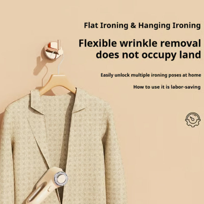 🎁Varm rabat✨Bärbar handhållen vakuumvridare för kläder - skrynkelfri stil utan ansträngning!