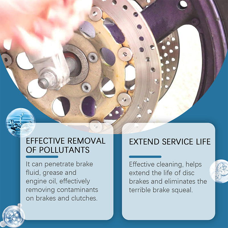 🔥Effektiv och hållbar spray för rengöring av bromsa