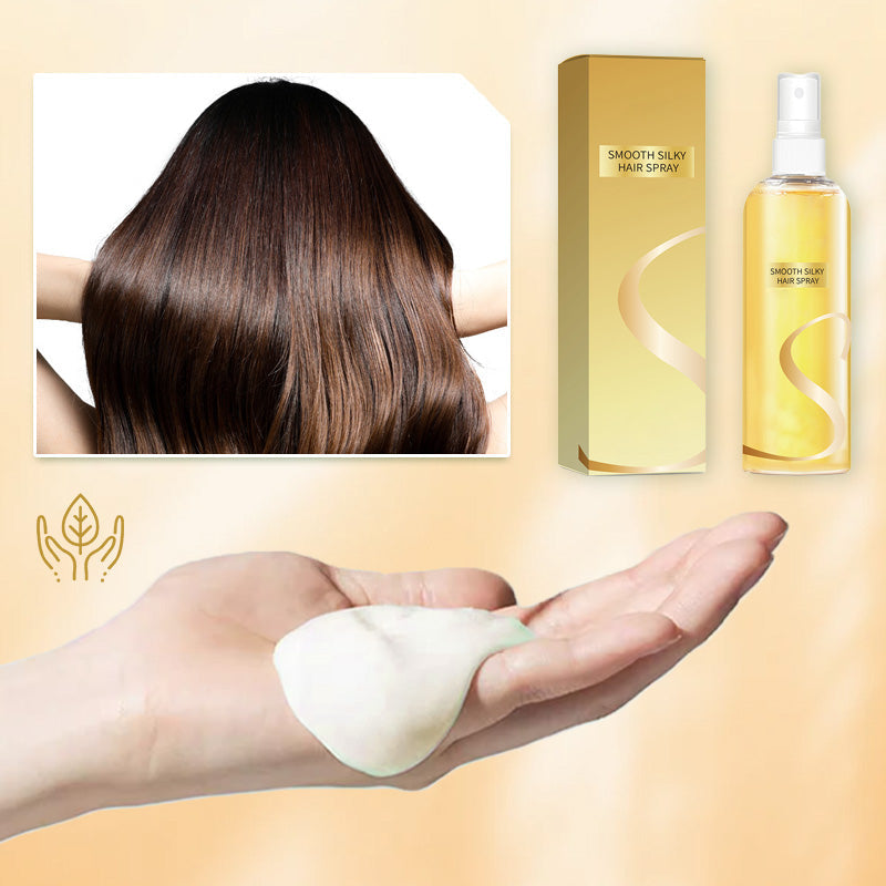 Leave-In hårolja spray - Utjämnande, långvarig glans