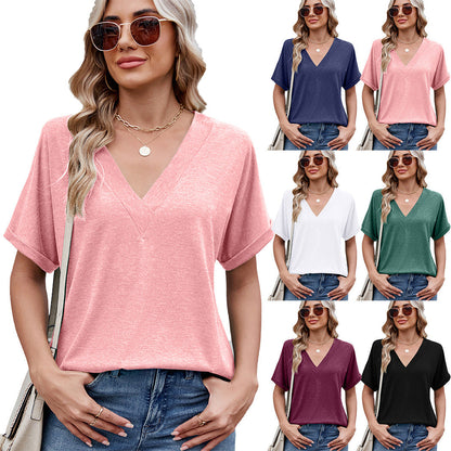 Women's V-Neck Casual Top