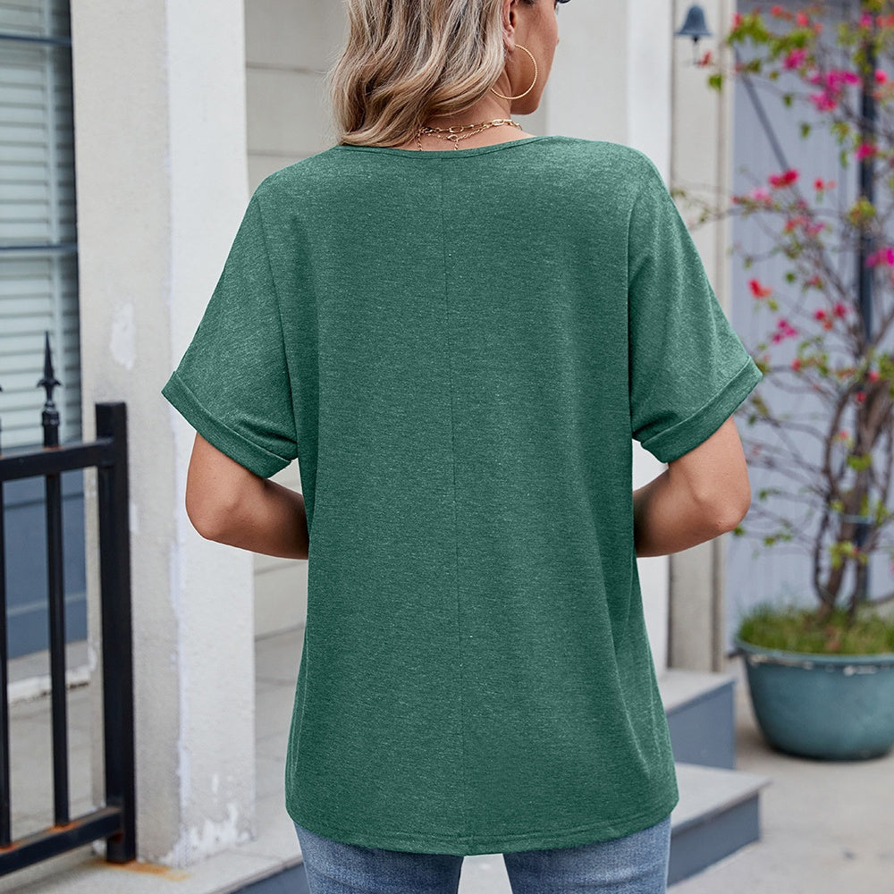 Women's V-Neck Casual Top