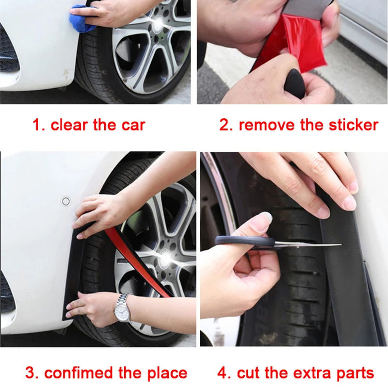 🔥 TIDSBEGRÄNSAT ERBJUDANDE! 🔥 🛡️ Skydd + Stil till ditt fordon ✅ Extra skydd mot grus & salt 🛣️ ✅ Enkel montering - inga verktyg behövs 🔧 💎 HUVUDFUNKTIONER: • Flexibelt gummi som inte spricker • Ger bilen ett sportigare utseende