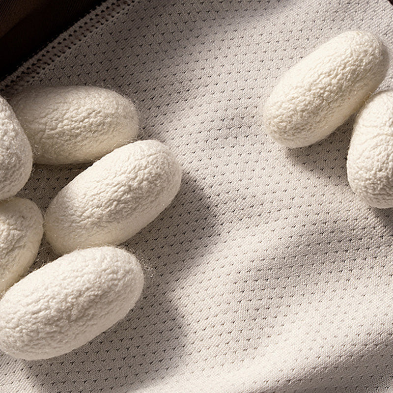 Lätta Lyxiga Satin Ice Silk Mode Andningsaktiva Boxer Briefs för män