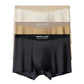 Lätta Lyxiga Satin Ice Silk Mode Andningsaktiva Boxer Briefs för män