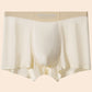 Lätta Lyxiga Satin Ice Silk Mode Andningsaktiva Boxer Briefs för män