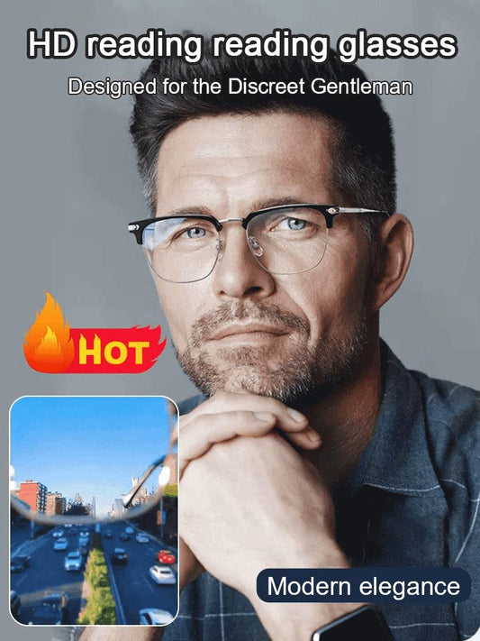 ⏰ Endast nu 49% rabatt!💥 Ultralätta, slitstarka, antiblått ljus-glasögon för presbyopi