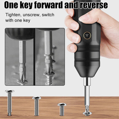 Bärbar elektrisk uppladdningsbar skruvmejselsats