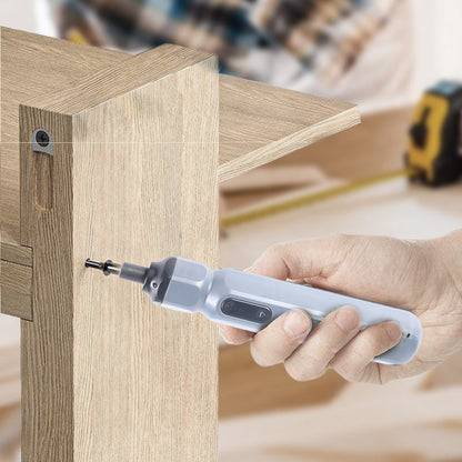 Portable Cordless Electric Screwdriver Set