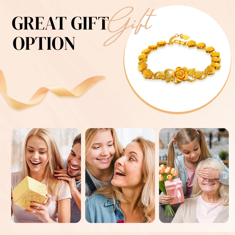 💎 Handgjort armband i förgyllt silver 🔥 Gratis presentinslagning + kort