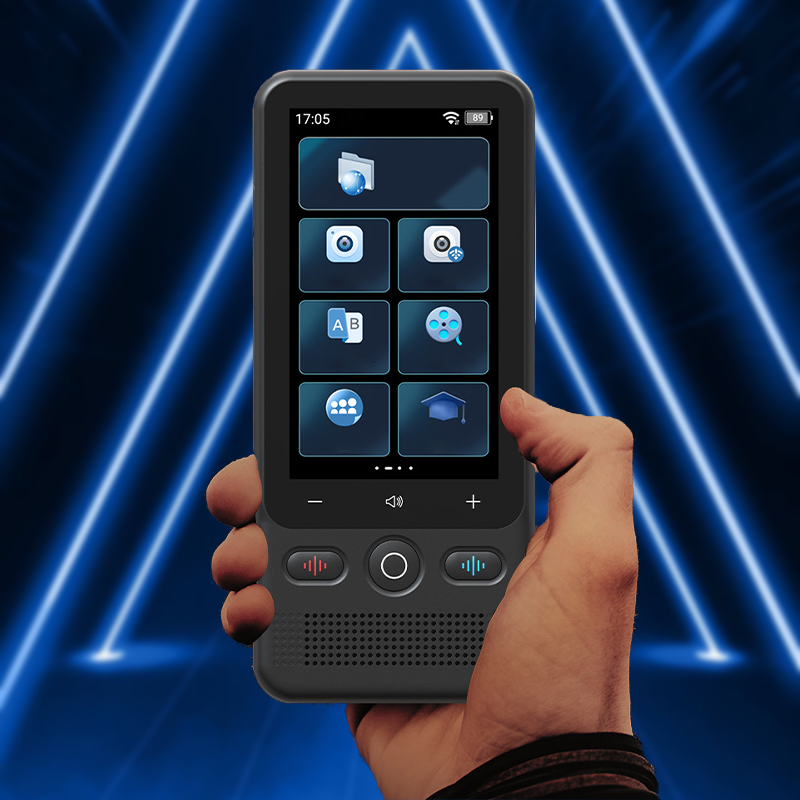 🗣️ 49% RABATT! 🌍 Multifunktionell Bärbar Översättare – Stöd för 100+ Språk, Direkt Översättning & Ljudinspelning ✨