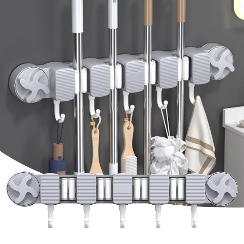 Stansfri badrumsrad sugkopp moppklämma