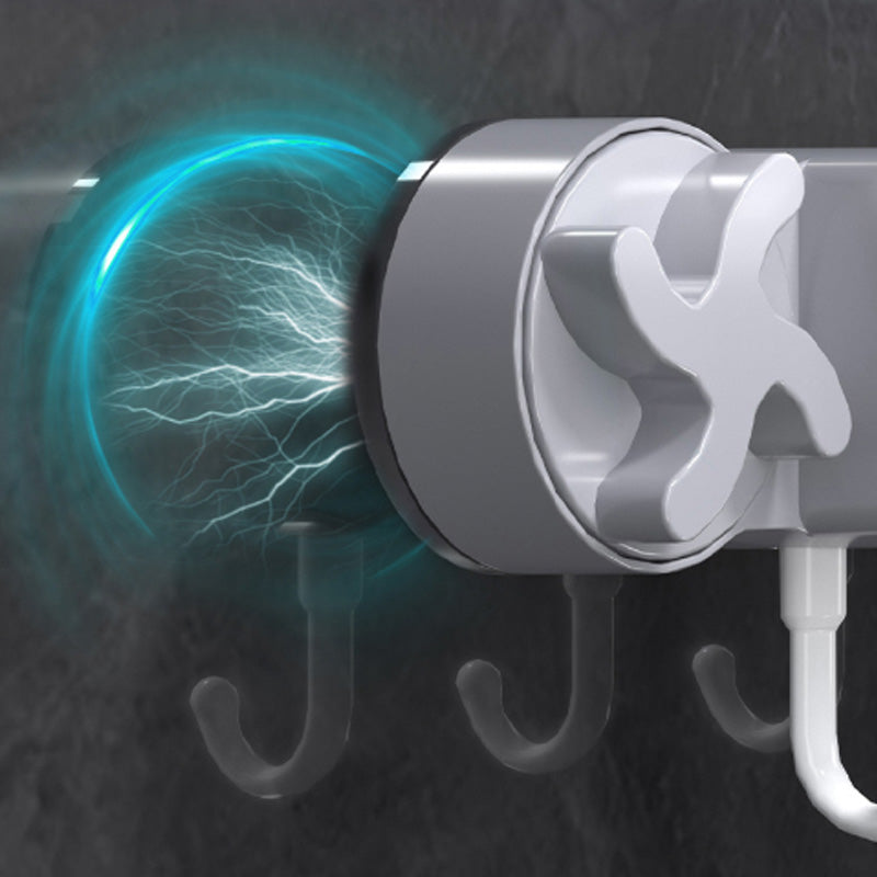 Stansfri badrumsrad sugkopp moppklämma