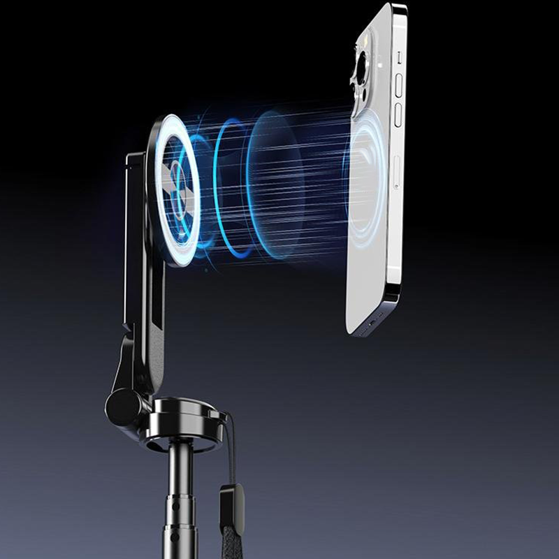 ⏰ Endast nu 49% rabatt!📱Heta nya produkter🔥4-i-1 multifunktionell magnetisk selfiepinne med 360° rotation