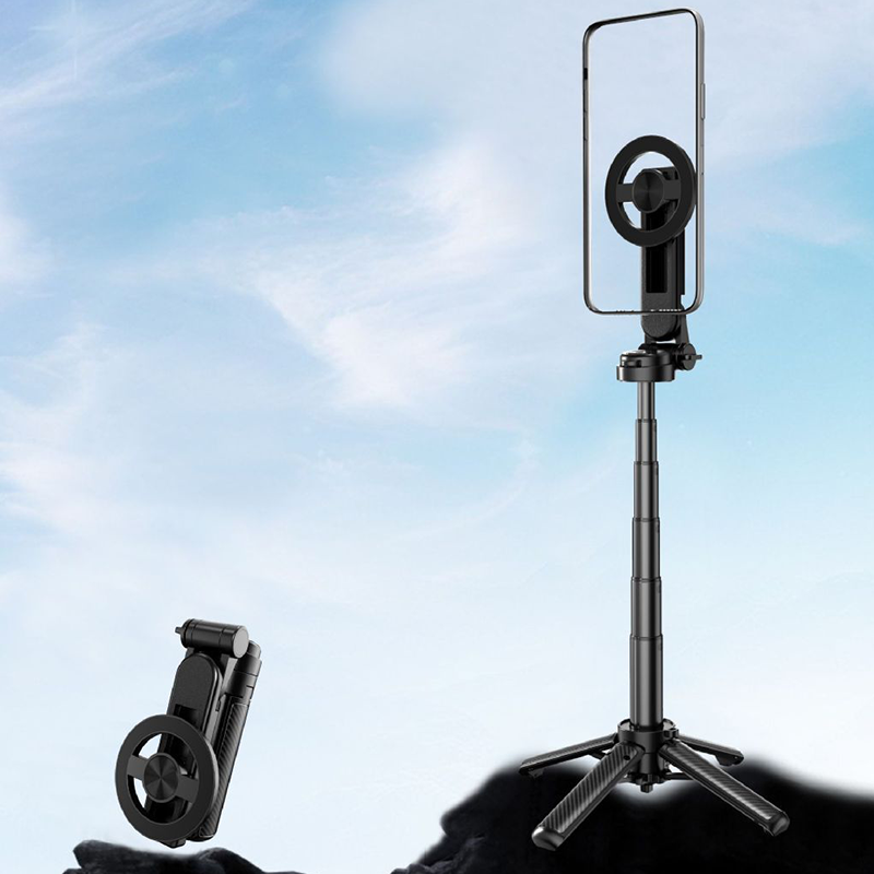 ⏰ Endast nu 49% rabatt!📱Heta nya produkter🔥4-i-1 multifunktionell magnetisk selfiepinne med 360° rotation