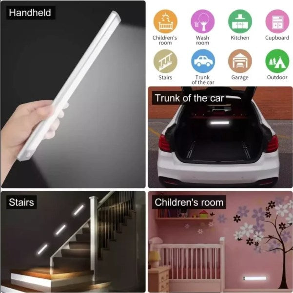 ⏰ Endast nu 49% rabatt!🔥LED-kastverlichting met bewegingssensor 💡Energiezuinig en praktisch🔥