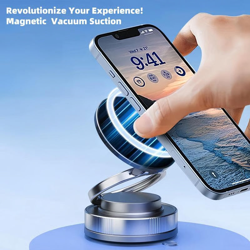 ⏰ Endast nu 49% rabatt!🔥🔄360° justerbar magnetisk telefonhållare med sugpropp📱🚗