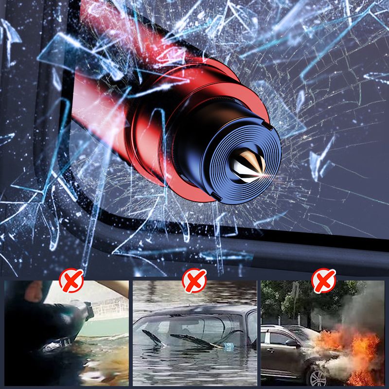 ⏰ Endast nu 49% rabatt!🚘Ett måste för bilägare✂️Mini snabb fönsterhissar och säkerhetsbältesklippare