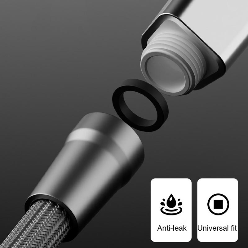 🔥Bästsäljare🔥Förbättrad explosionssäker flätad duschslang - läckagesäker