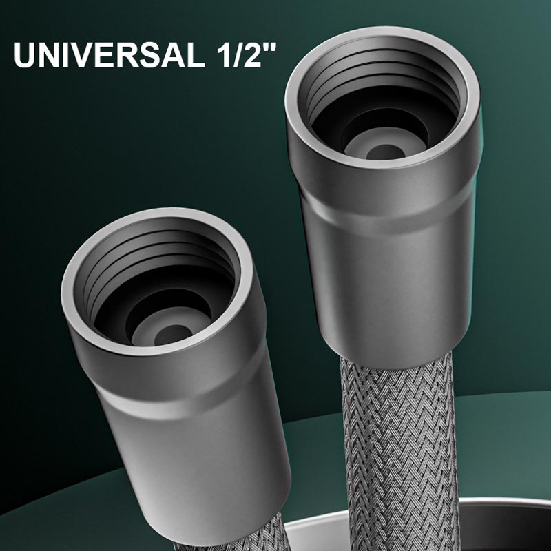 🔥Bästsäljare🔥Förbättrad explosionssäker flätad duschslang - läckagesäker