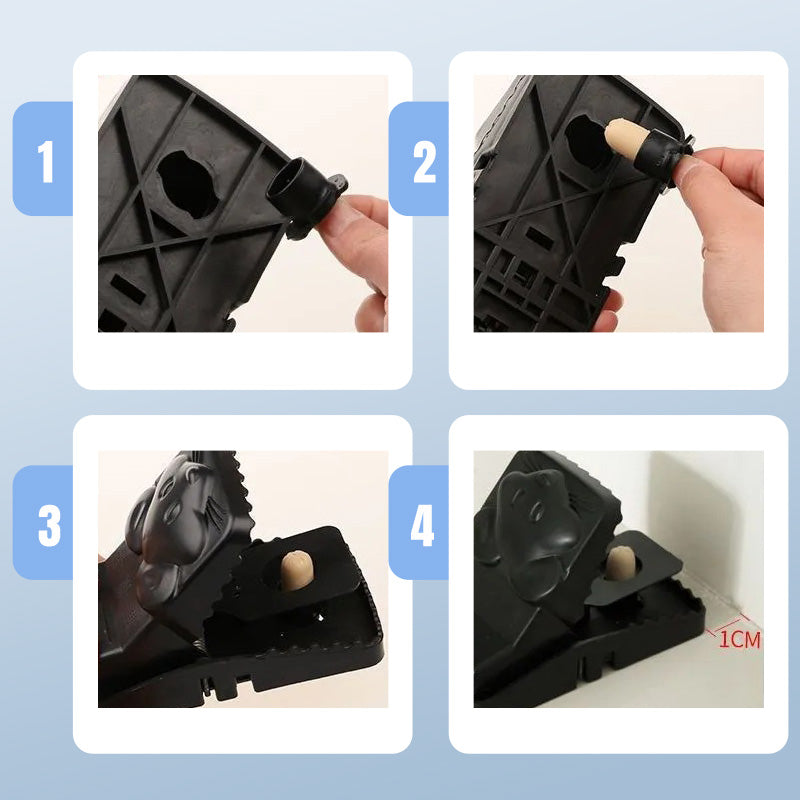 🔥 Kraftfull musfälla med hög känslighet