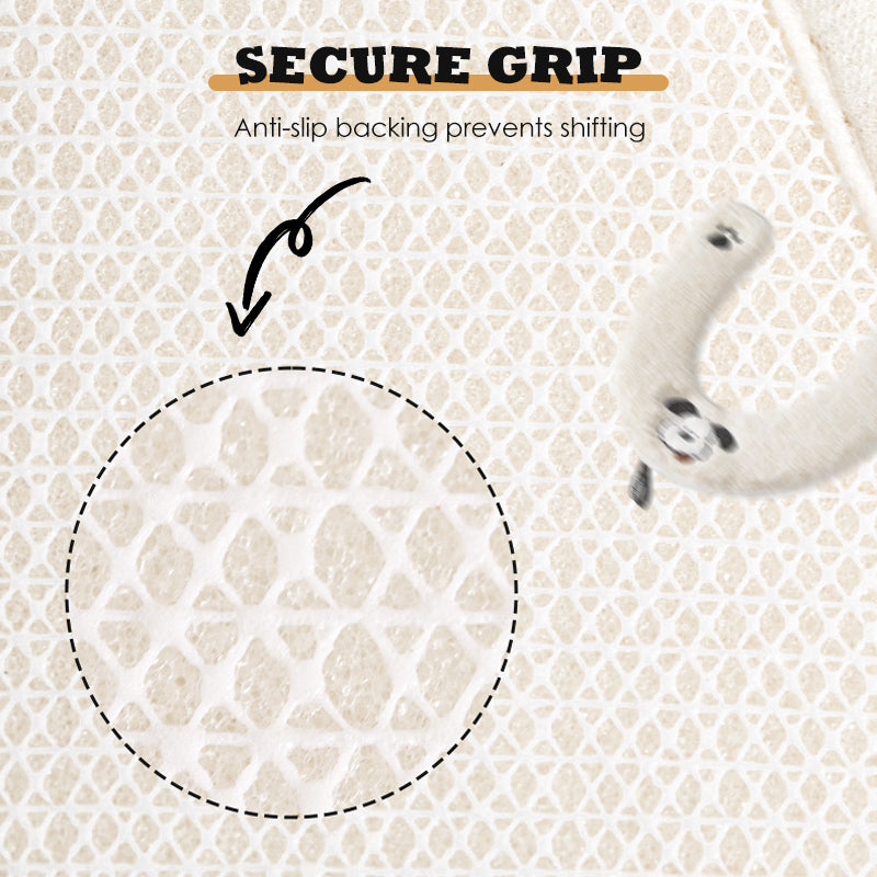 Mysigt extra tjockt U-format toalettsitsöverdrag