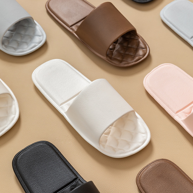 Hopfällbara halkfria engångsduschtofflor